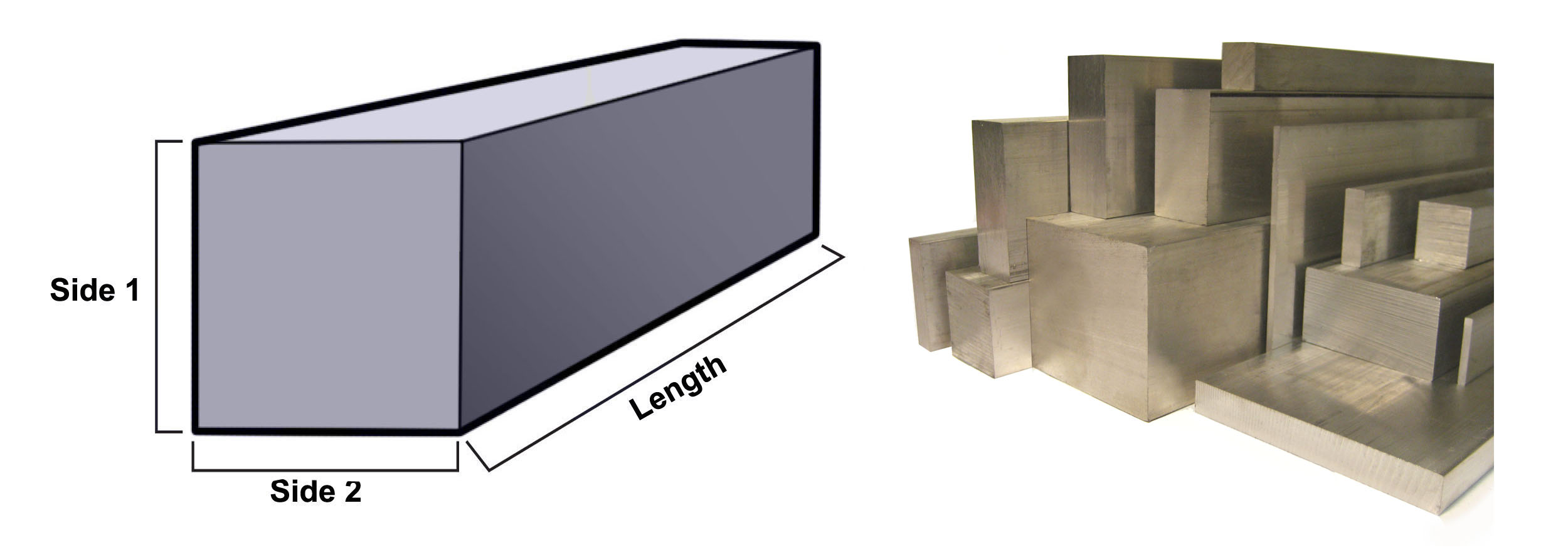 72 Length Extruded T6 Temper ASTM B221 1 Thickness Finish Mill 6061